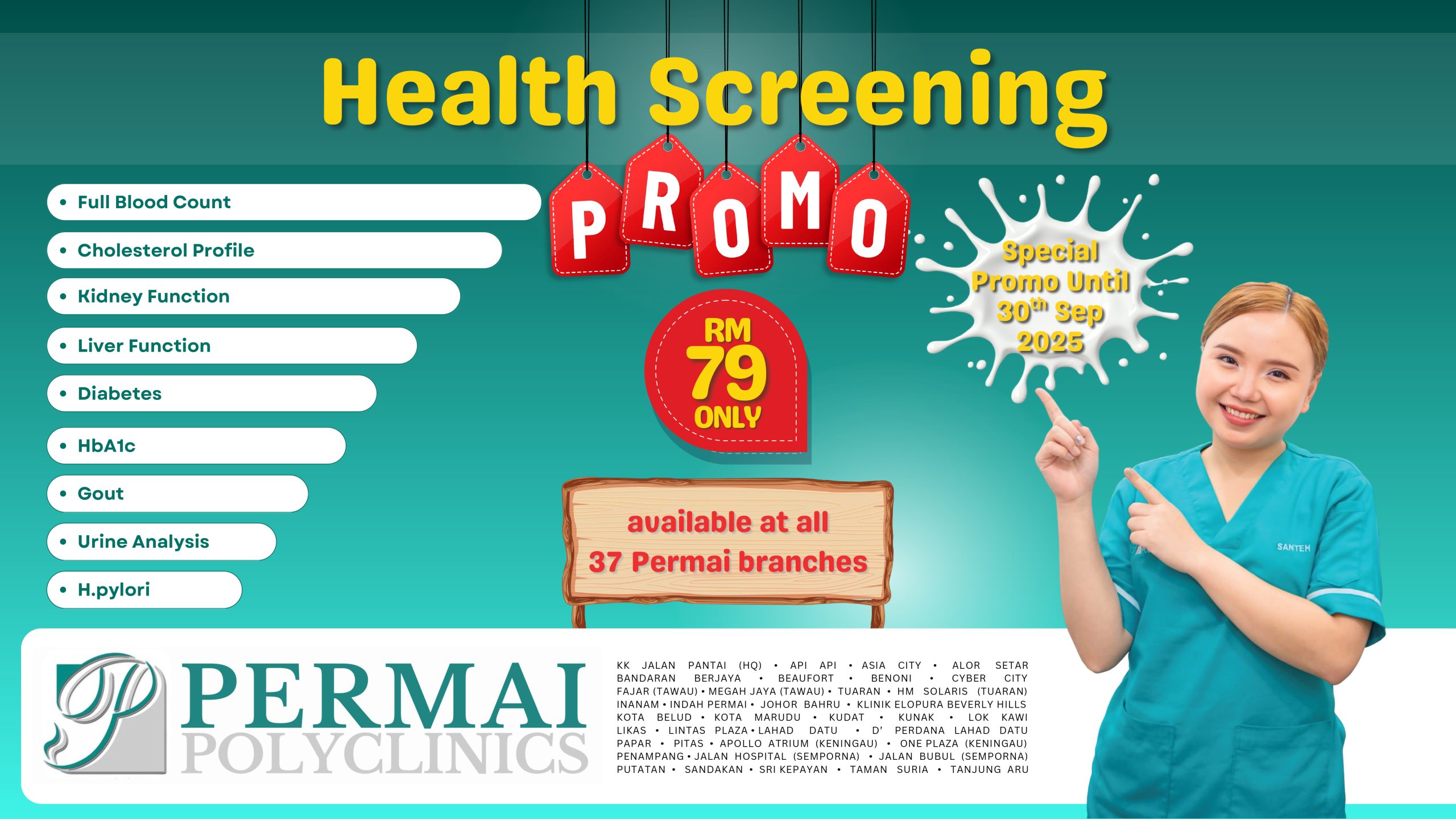 HEALTH SCREENING PROMO (Website)